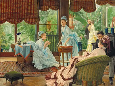 In the Conservatory James Tissot